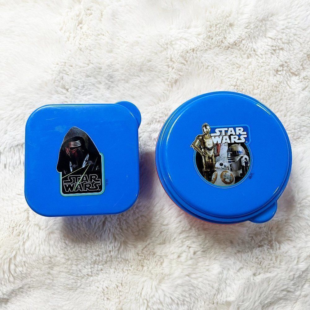 🔮 5/$25 Set of 2 Star Wars The Force Awakens‎ Containers